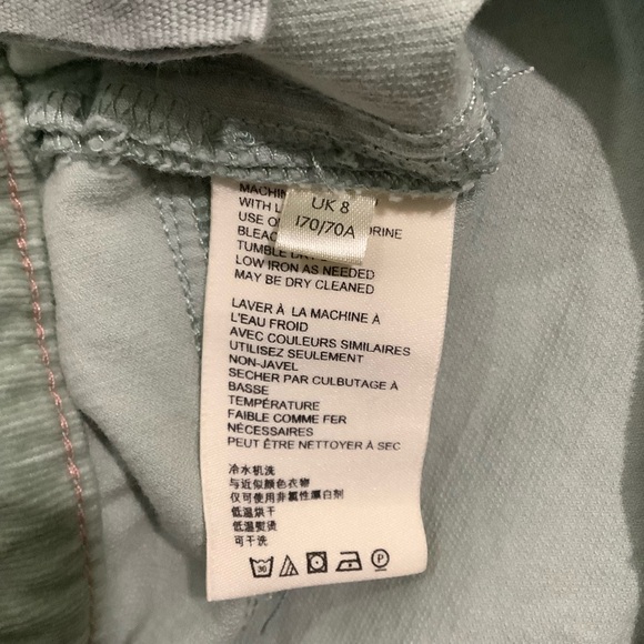 Pilcro & The Letterpress Anthropologie High Rise Skinny Pants Corduroy - Picture 11 of 13